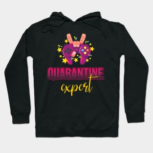 Quarantine Video Game - Play Game Expert Hoodie